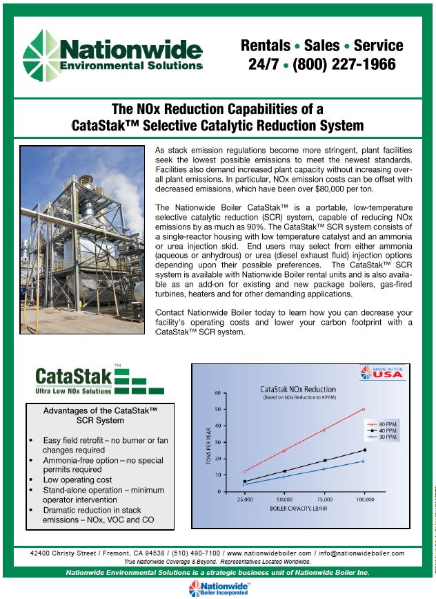 CataStak SCR General Overview